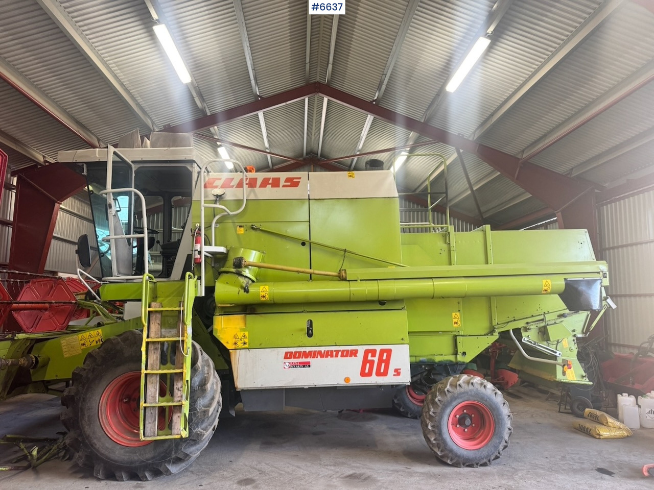1999 Claas Dominator 68 S combine harvester with twin wheels. Well-maintained / Recently upgraded! - Mejetærsker: billede 2 1999 Claas Dominator 68 S combine harvester with twin wheels. Well-maintained / Recently upgraded! - Mejetærsker: billede 2