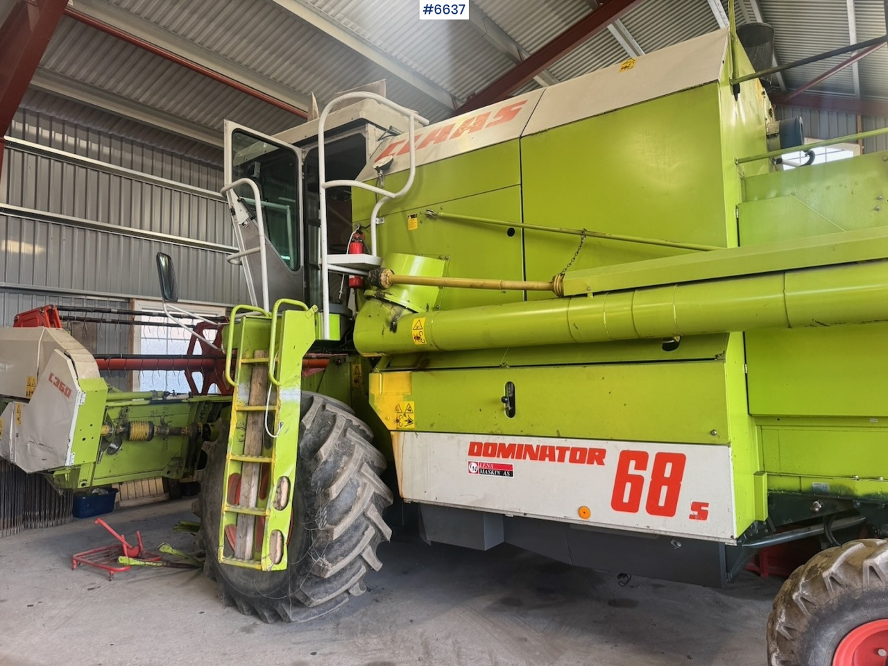 1999 Claas Dominator 68 S combine harvester with twin wheels. Well-maintained / Recently upgraded! - Mejetærsker: billede 5 1999 Claas Dominator 68 S combine harvester with twin wheels. Well-maintained / Recently upgraded! - Mejetærsker: billede 5