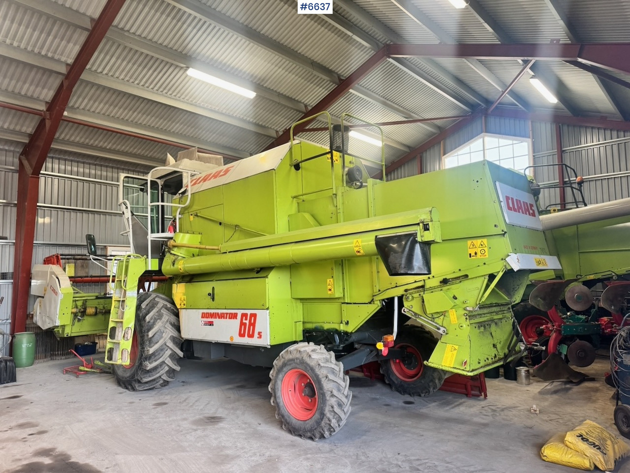 1999 Claas Dominator 68 S combine harvester with twin wheels. Well-maintained / Recently upgraded! - Mejetærsker: billede 4 1999 Claas Dominator 68 S combine harvester with twin wheels. Well-maintained / Recently upgraded! - Mejetærsker: billede 4