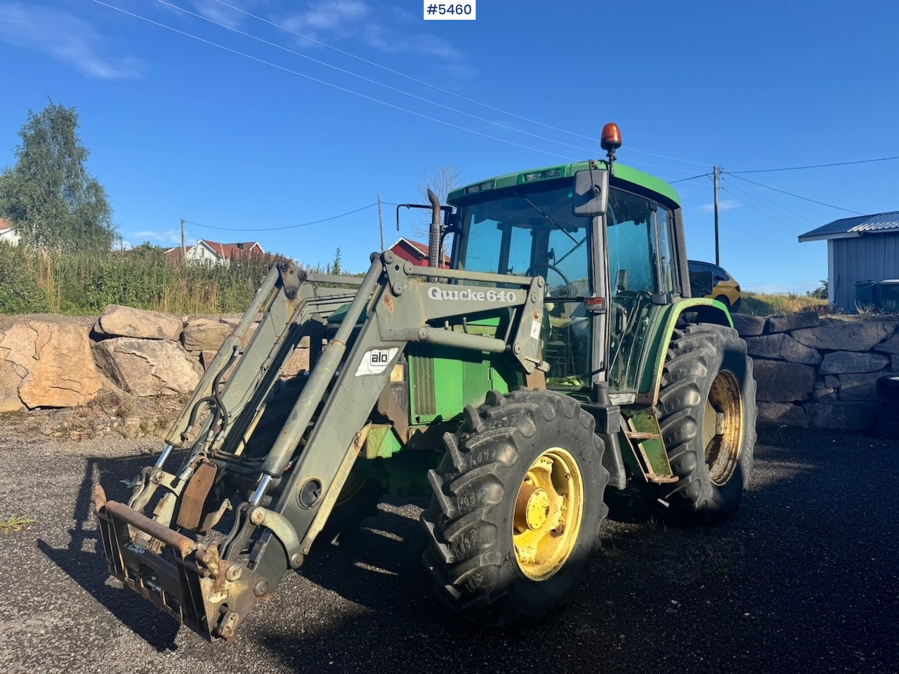 1999 John Deere 6310 w/ Front Loader. - Traktor: billede 1 1999 John Deere 6310 w/ Front Loader. - Traktor: billede 1