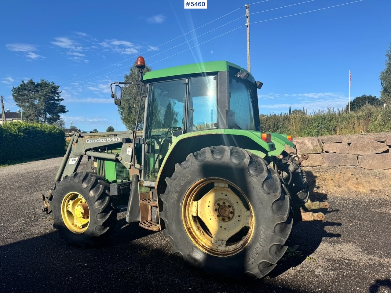 1999 John Deere 6310 w/ Front Loader. - Traktor: billede 3 1999 John Deere 6310 w/ Front Loader. - Traktor: billede 3