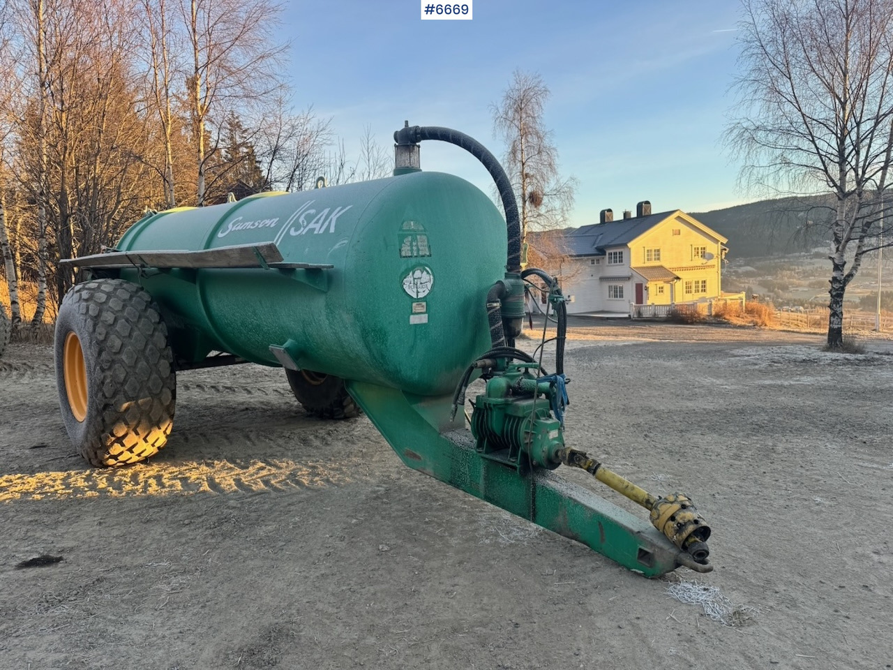 2000 Case FV88E-1 Fertilizer wagon. - Gyllevogn: billede 4 2000 Case FV88E-1 Fertilizer wagon. - Gyllevogn: billede 4