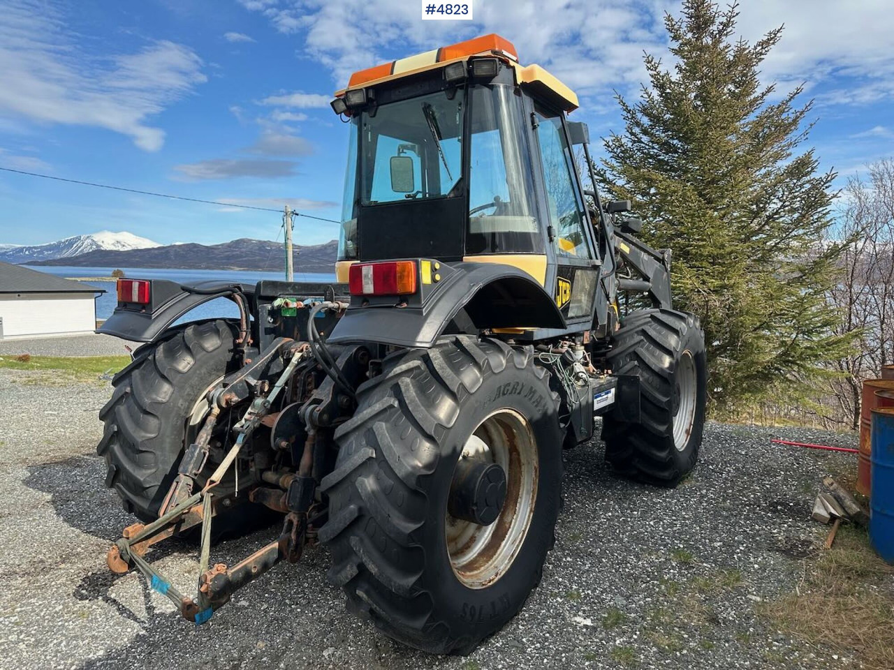 2000 JCB Fastrac 4x4 tractor w/ loader, 2 new tires, gravel bucket or snow bucket. WATCH VIDEO. - Traktor: billede 5 2000 JCB Fastrac 4x4 tractor w/ loader, 2 new tires, gravel bucket or snow bucket. WATCH VIDEO. - Traktor: billede 5