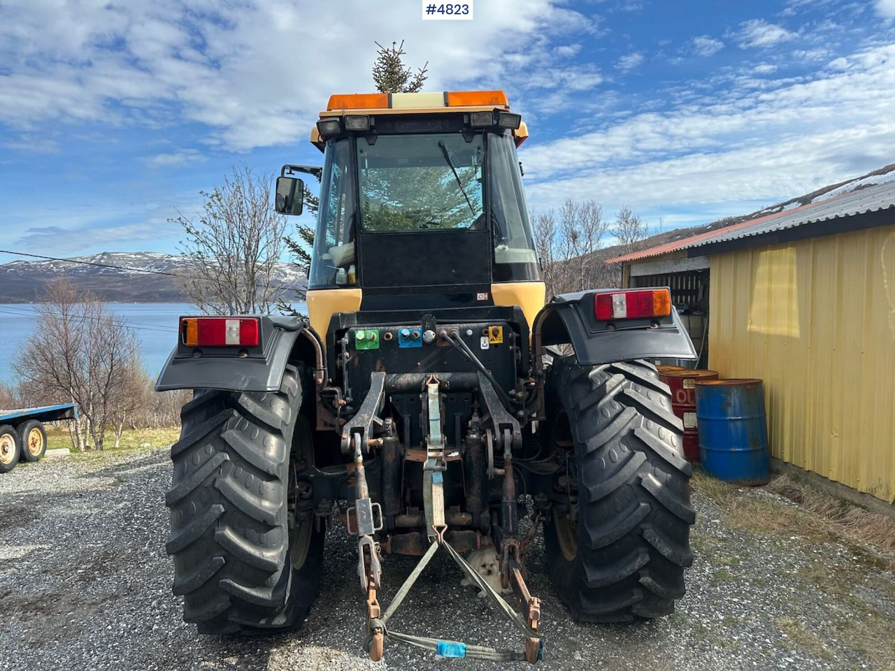2000 JCB Fastrac 4x4 tractor w/ loader, 2 new tires, gravel bucket or snow bucket. WATCH VIDEO. - Traktor: billede 4 2000 JCB Fastrac 4x4 tractor w/ loader, 2 new tires, gravel bucket or snow bucket. WATCH VIDEO. - Traktor: billede 4