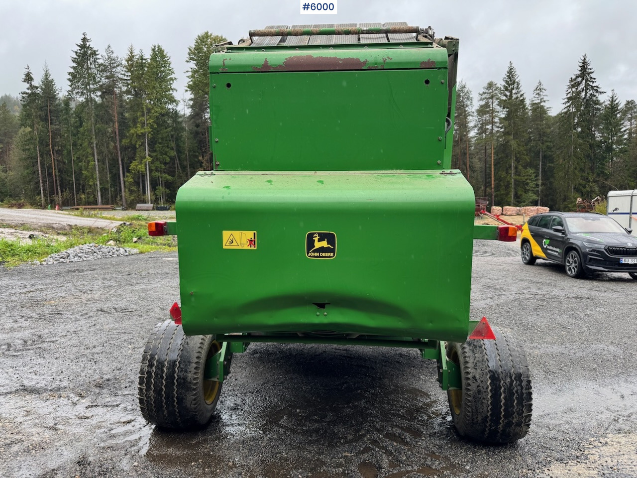 2000 John Deere 590 Round Baler. - Udstyr til hø: billede 4 2000 John Deere 590 Round Baler. - Udstyr til hø: billede 4