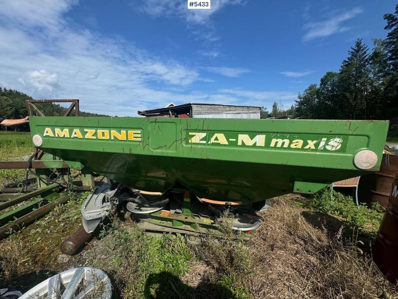 2003 Amazone ZA-M 1500 - Gødningsspreder: billede 5 2003 Amazone ZA-M 1500 - Gødningsspreder: billede 5