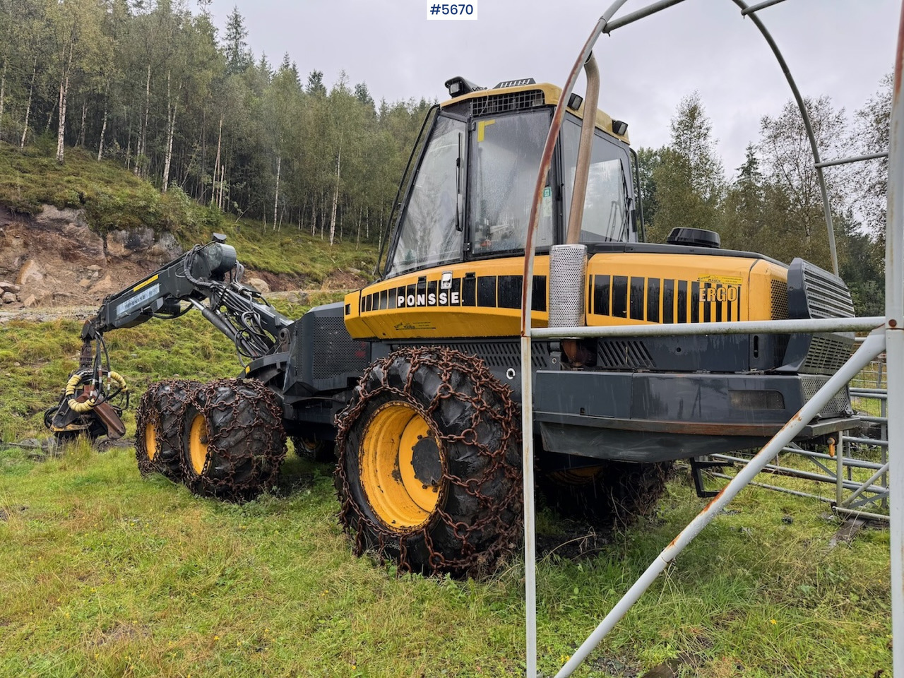 Leje en 2004 Ponsse Ergo 2004 Ponsse Ergo: billede 6 Leje en 2004 Ponsse Ergo 2004 Ponsse Ergo: billede 6