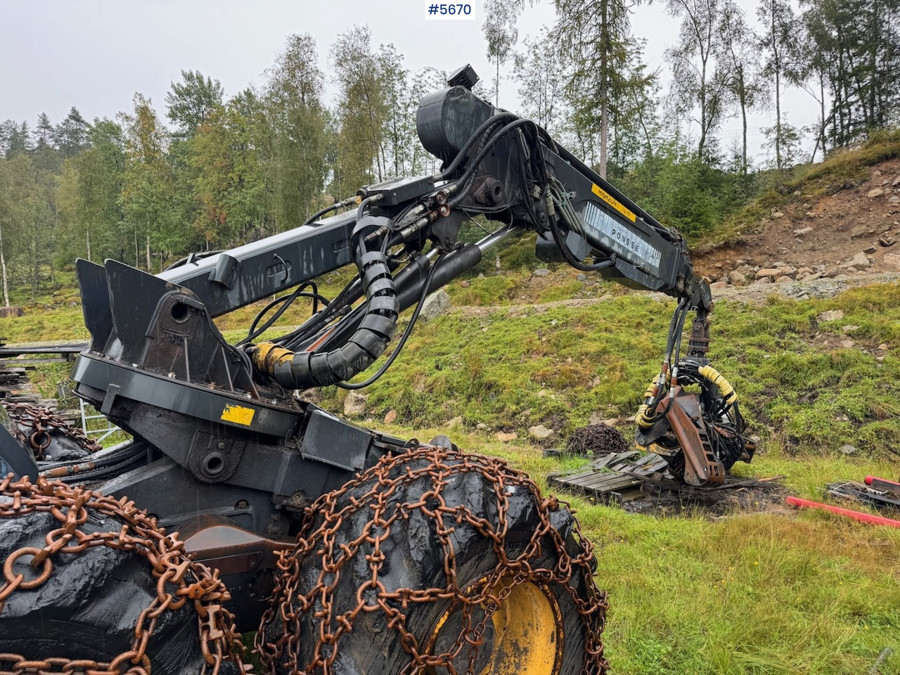 Leje en 2004 Ponsse Ergo 2004 Ponsse Ergo: billede 9 Leje en 2004 Ponsse Ergo 2004 Ponsse Ergo: billede 9