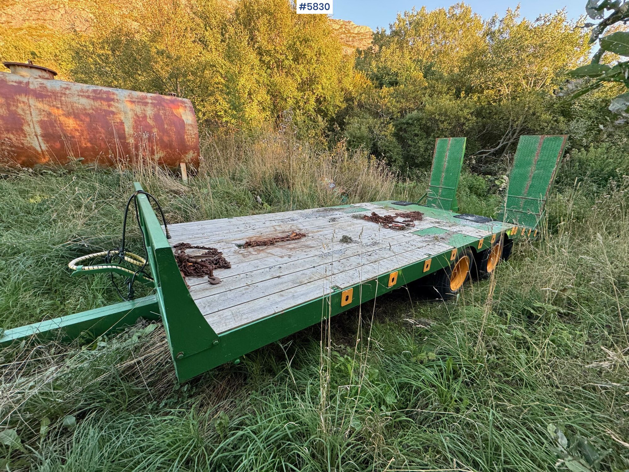 2005 Kane machine trailer - Nedbygget platform påhængsvogn: billede 3 2005 Kane machine trailer - Nedbygget platform påhængsvogn: billede 3