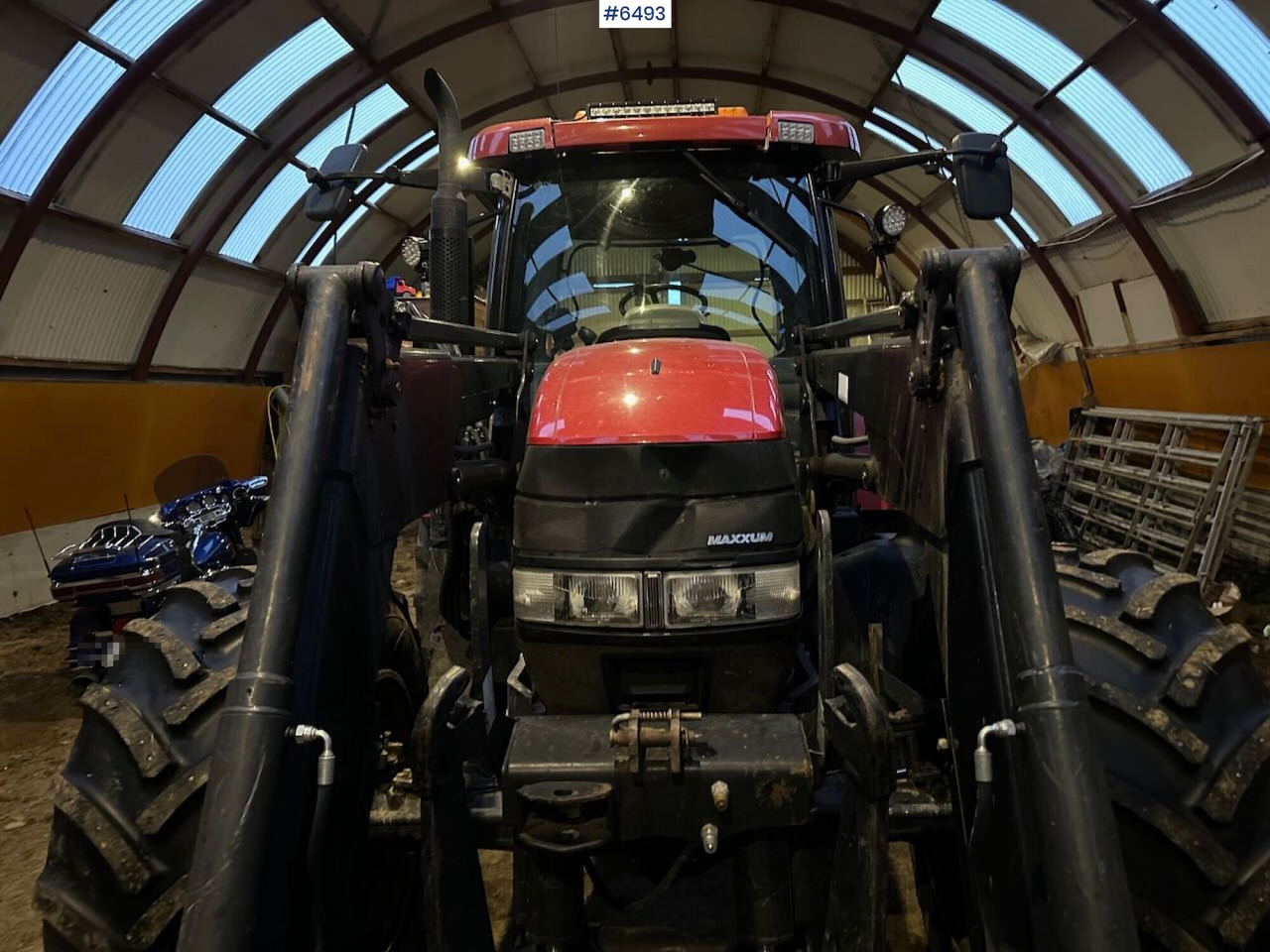 2007 CASE IH MXU 135 Pro 4x4 tractor w/ front loader. - Traktor: billede 4 2007 CASE IH MXU 135 Pro 4x4 tractor w/ front loader. - Traktor: billede 4
