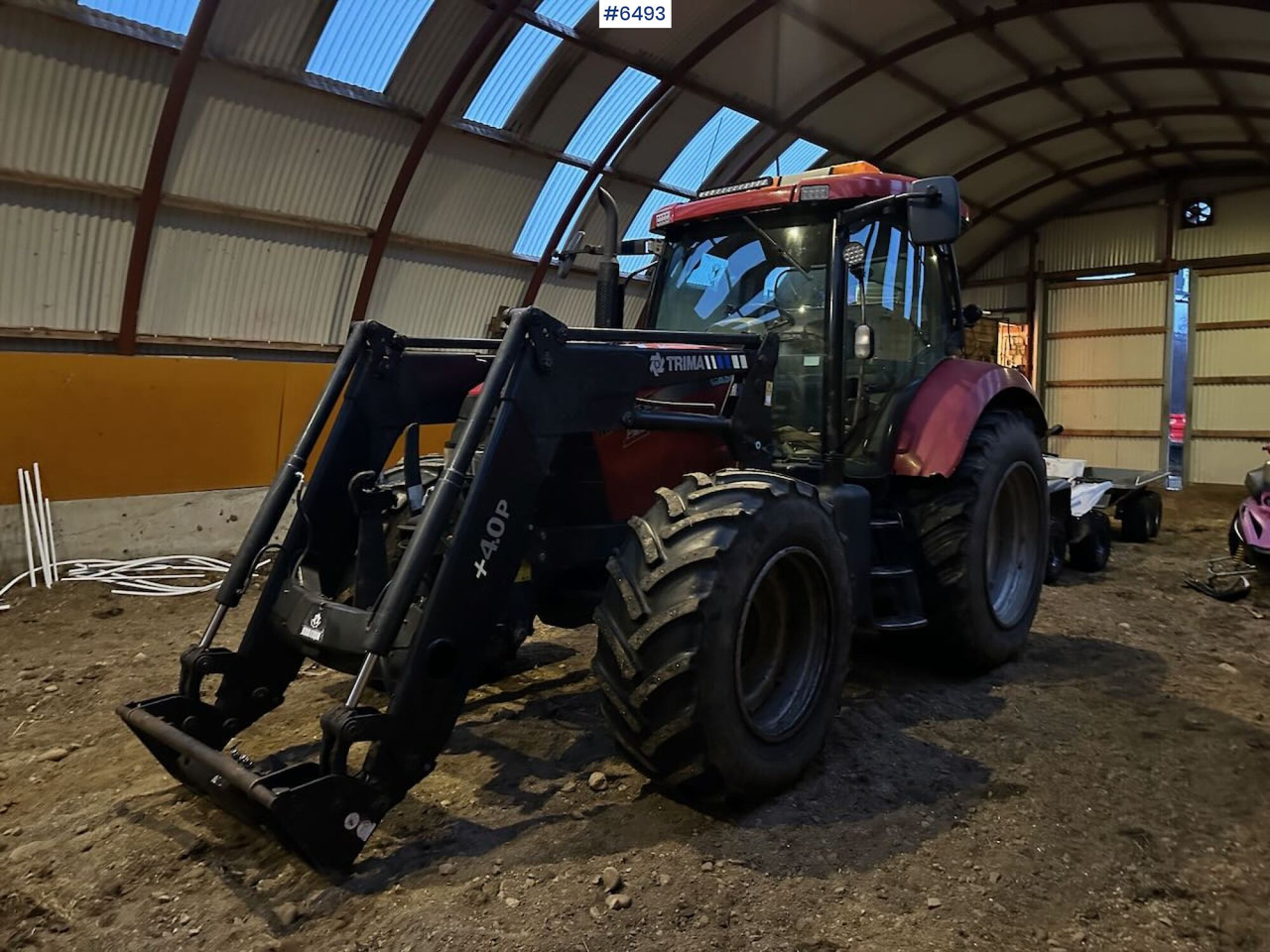 2007 CASE IH MXU 135 Pro 4x4 tractor w/ front loader. - Traktor: billede 2 2007 CASE IH MXU 135 Pro 4x4 tractor w/ front loader. - Traktor: billede 2