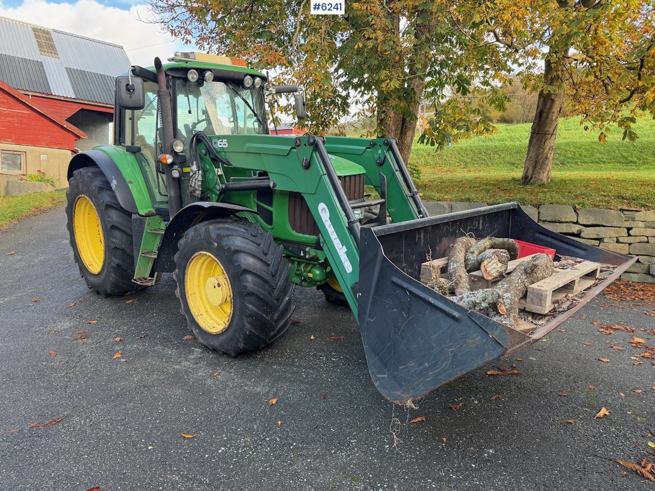 2007 John Deere 6530 w/ AutoPower and front loader. - Traktor: billede 1 2007 John Deere 6530 w/ AutoPower and front loader. - Traktor: billede 1