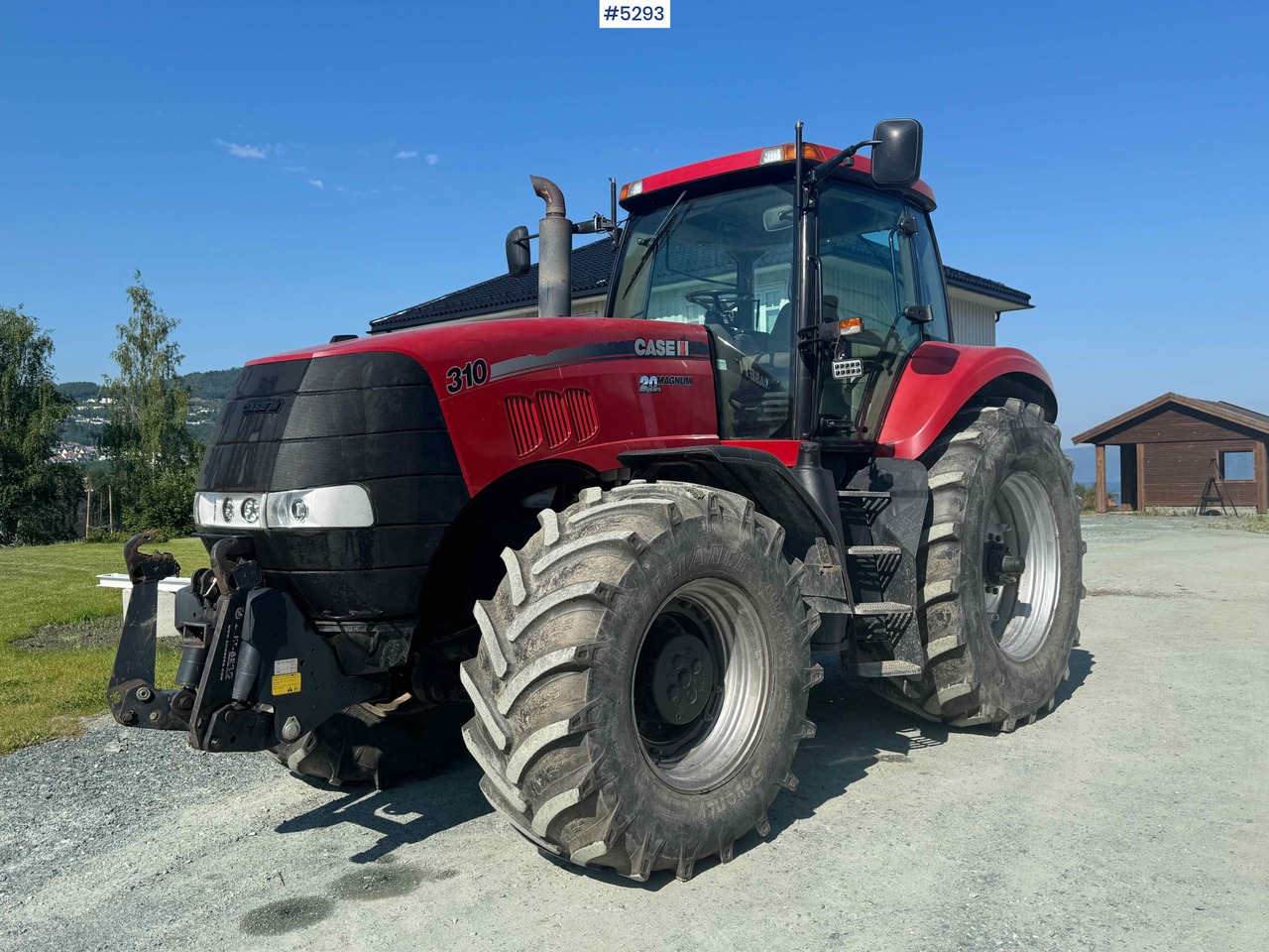 2008 Case IH MAGNUM 310 with 5 double outlets! - Traktor: billede 1 2008 Case IH MAGNUM 310 with 5 double outlets! - Traktor: billede 1