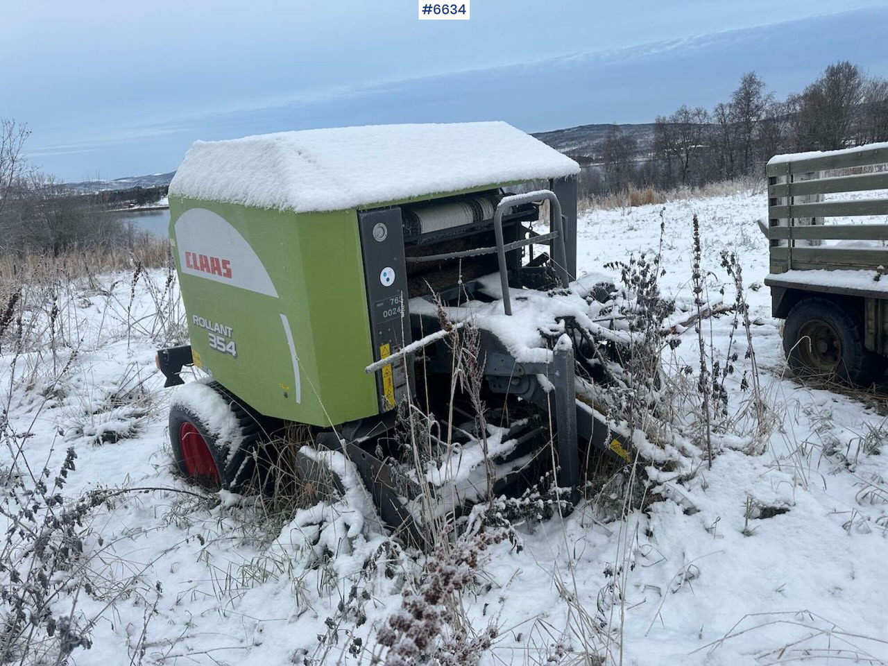 2008 Claas Rollant 354 round baler. w/Low usage. REP.OBJECT. - Udstyr til hø: billede 1 2008 Claas Rollant 354 round baler. w/Low usage. REP.OBJECT. - Udstyr til hø: billede 1