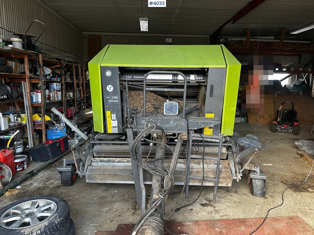 2008 Claas rollant 355 uniwrap round baler press - Udstyr til hø: billede 4 2008 Claas rollant 355 uniwrap round baler press - Udstyr til hø: billede 4