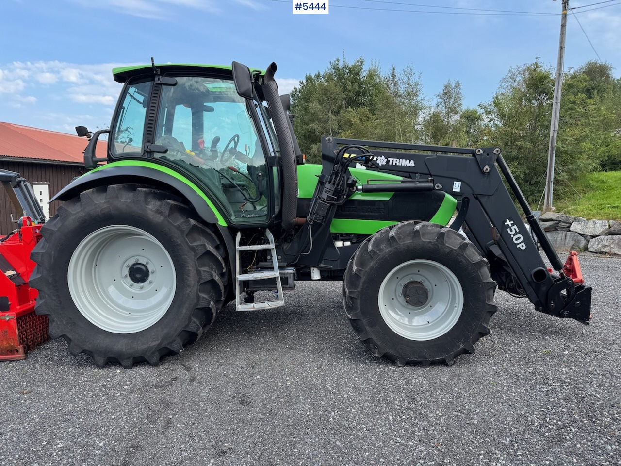2008 Deutz Fahr Agrotron 150.7 w/ front loader. - Traktor: billede 4 2008 Deutz Fahr Agrotron 150.7 w/ front loader. - Traktor: billede 4