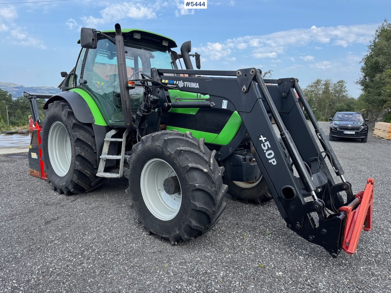 2008 Deutz Fahr Agrotron 150.7 w/ front loader. - Traktor: billede 3 2008 Deutz Fahr Agrotron 150.7 w/ front loader. - Traktor: billede 3