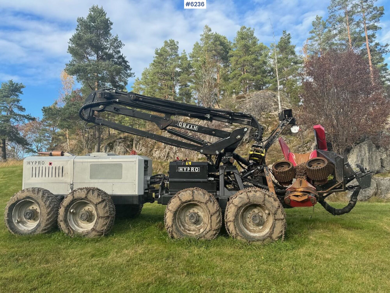 2008 Hypro 500LS harvesting machine with processor head and felling grapple - Skovmaskine: billede 3 2008 Hypro 500LS harvesting machine with processor head and felling grapple - Skovmaskine: billede 3