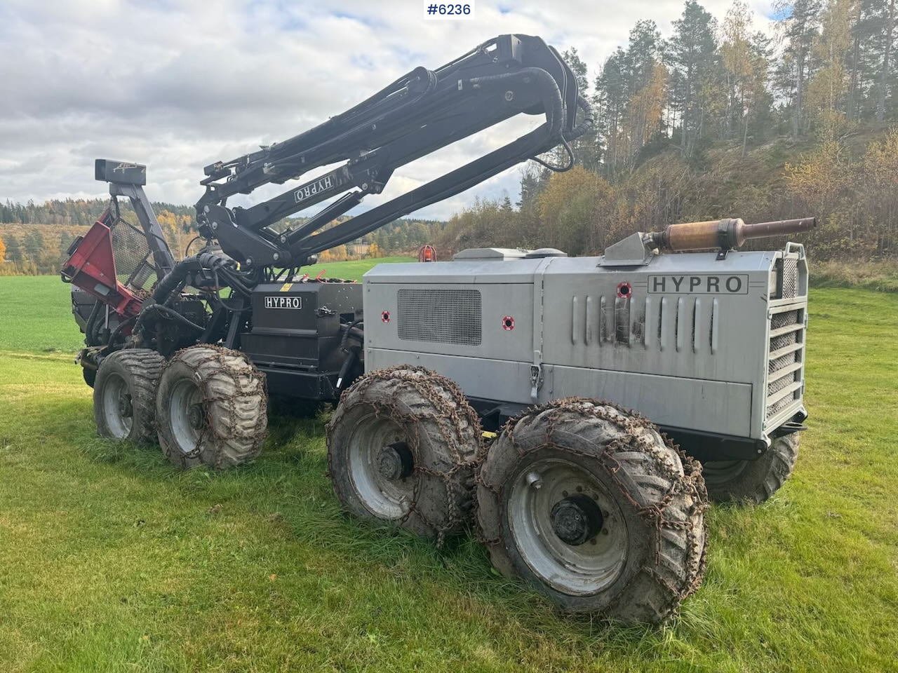 2008 Hypro 500LS harvesting machine with processor head and felling grapple - Skovmaskine: billede 4 2008 Hypro 500LS harvesting machine with processor head and felling grapple - Skovmaskine: billede 4