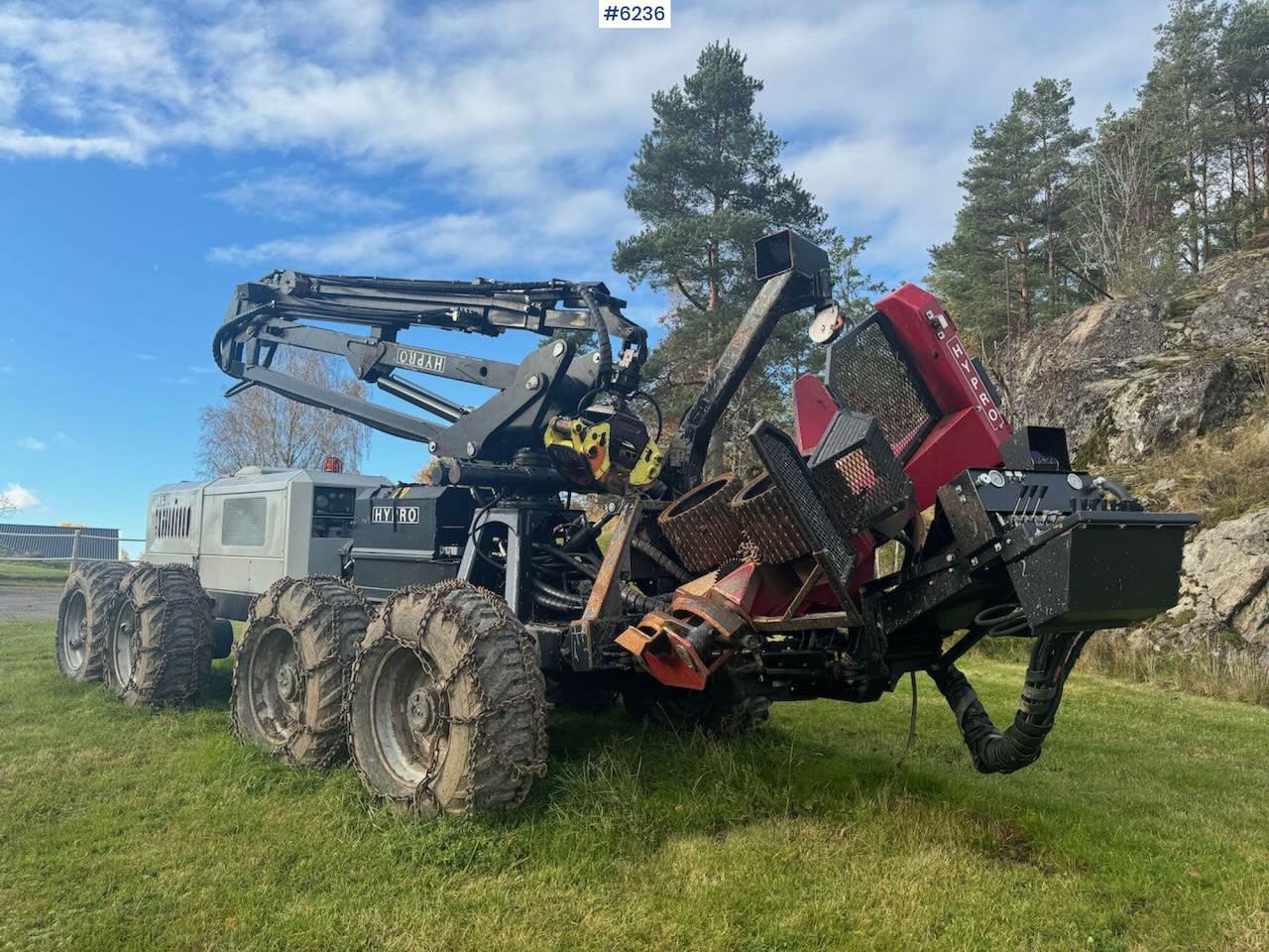 2008 Hypro 500LS harvesting machine with processor head and felling grapple - Skovmaskine: billede 5 2008 Hypro 500LS harvesting machine with processor head and felling grapple - Skovmaskine: billede 5