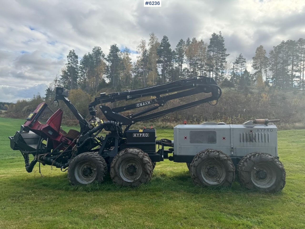 2008 Hypro 500LS harvesting machine with processor head and felling grapple - Skovmaskine: billede 1 2008 Hypro 500LS harvesting machine with processor head and felling grapple - Skovmaskine: billede 1