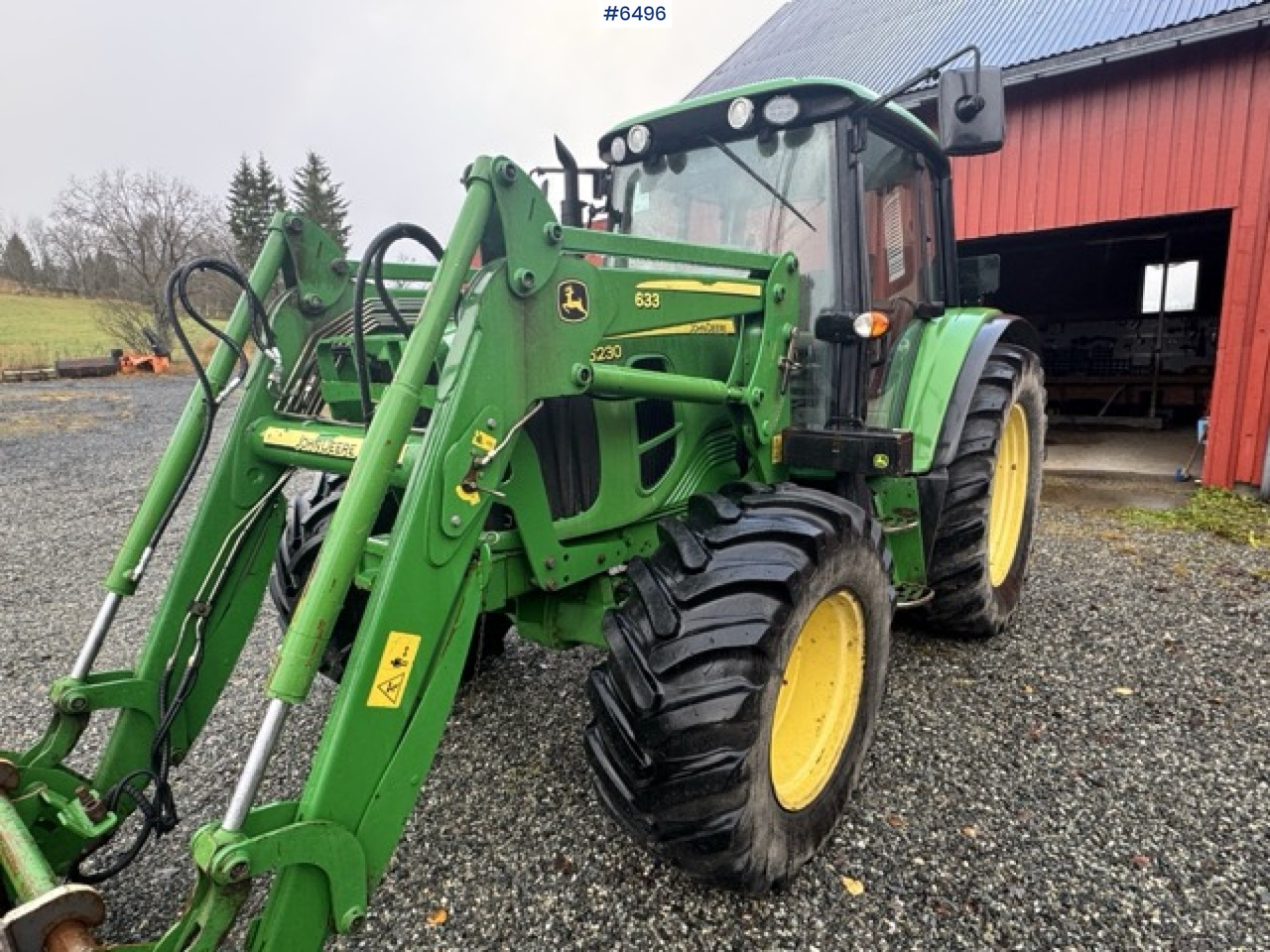 2008 John Deere 6230 Premium with front loader and 3rd function - Traktor: billede 3 2008 John Deere 6230 Premium with front loader and 3rd function - Traktor: billede 3