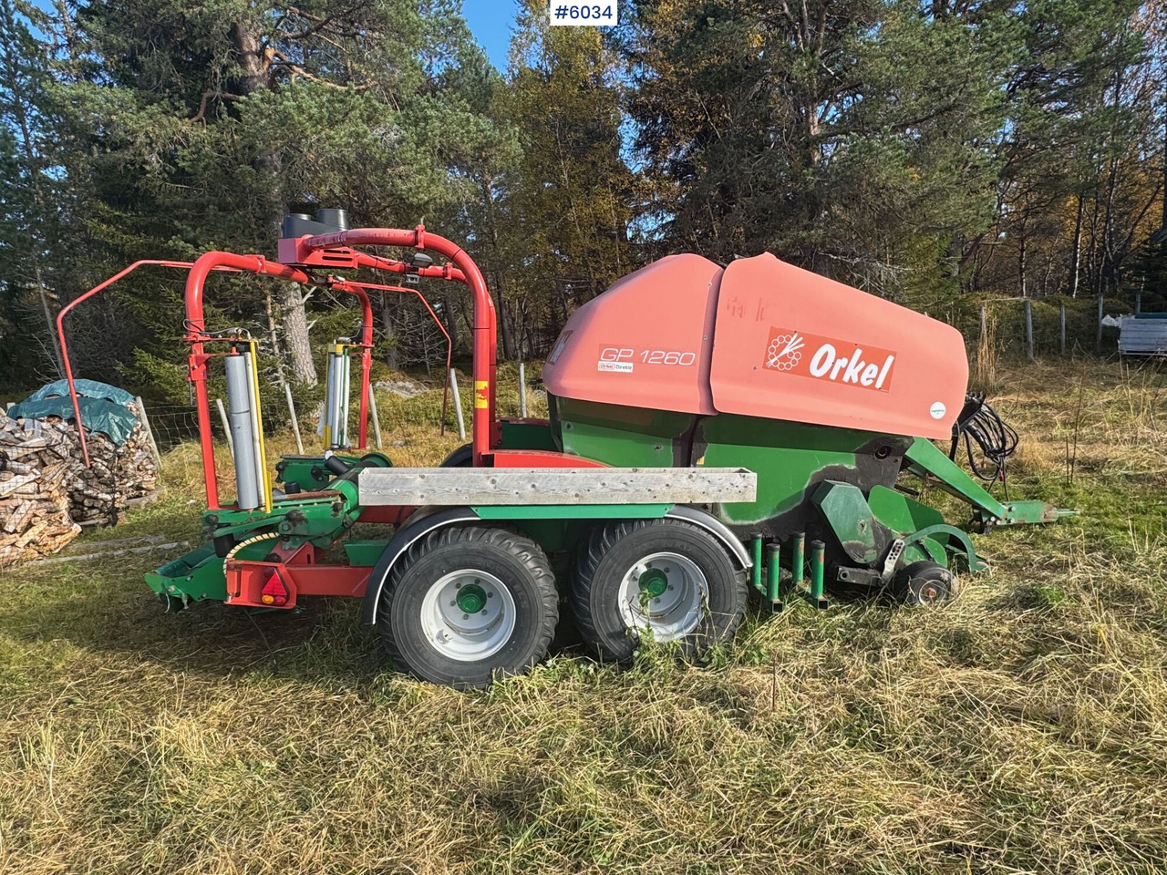 2008 Orkel 1260 round baler - Udstyr til hø: billede 4 2008 Orkel 1260 round baler - Udstyr til hø: billede 4