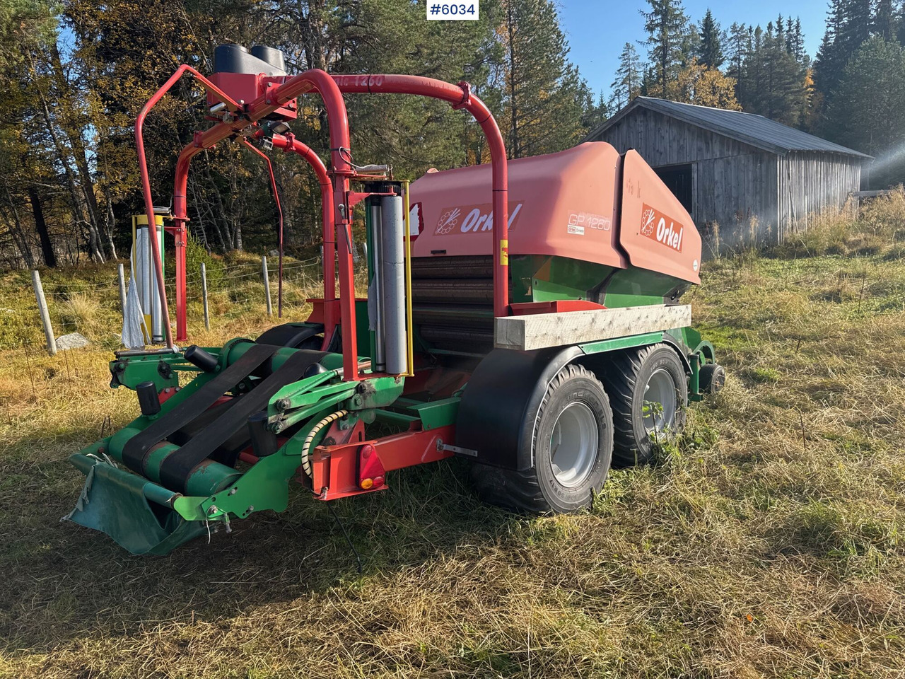2008 Orkel 1260 round baler - Udstyr til hø: billede 2 2008 Orkel 1260 round baler - Udstyr til hø: billede 2