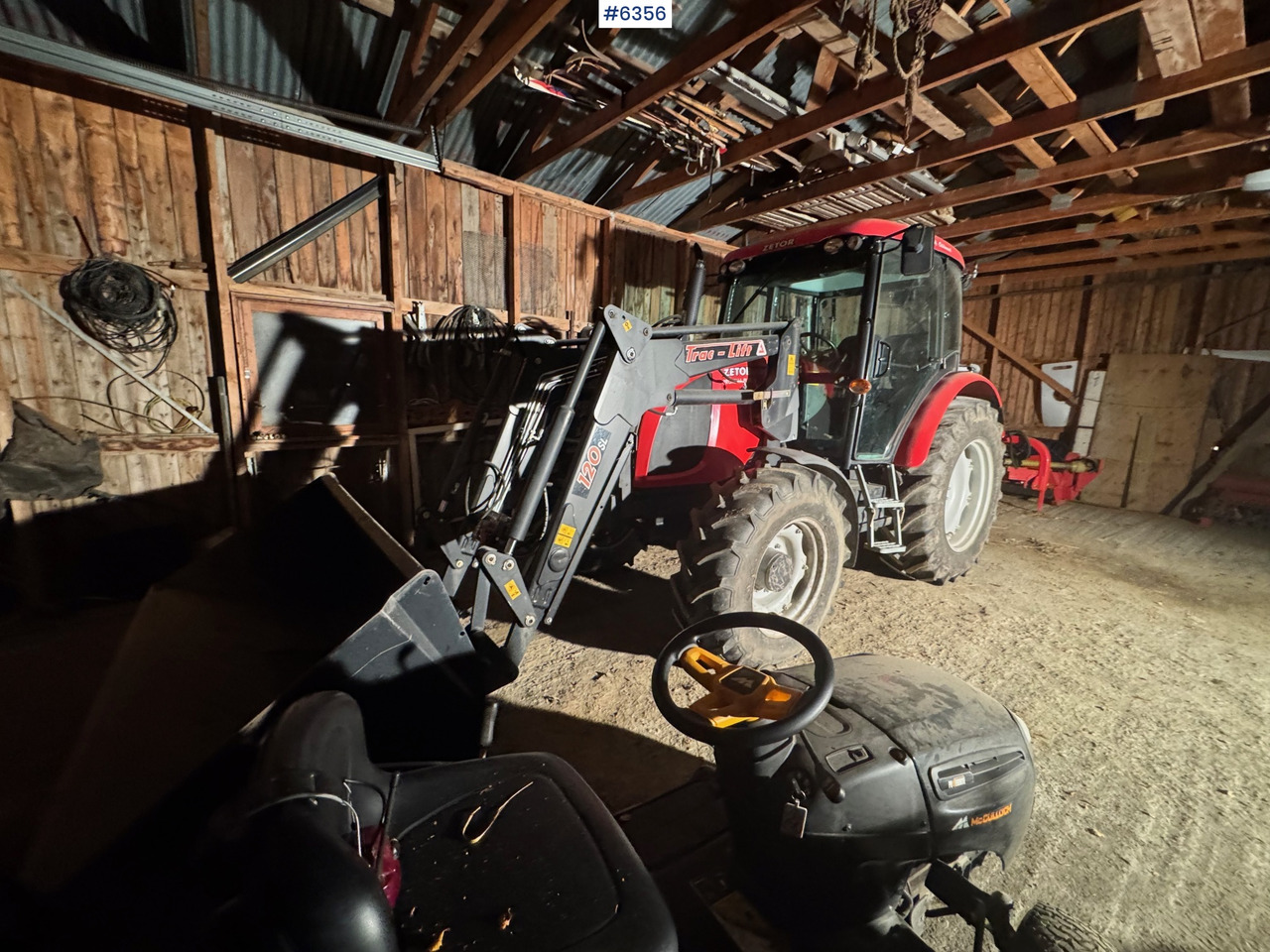 2008 Zetor 8541 Proxima Plus with loader, pallet forks, and snow bucket. Only 1,452 hours! - Traktor: billede 2 2008 Zetor 8541 Proxima Plus with loader, pallet forks, and snow bucket. Only 1,452 hours! - Traktor: billede 2