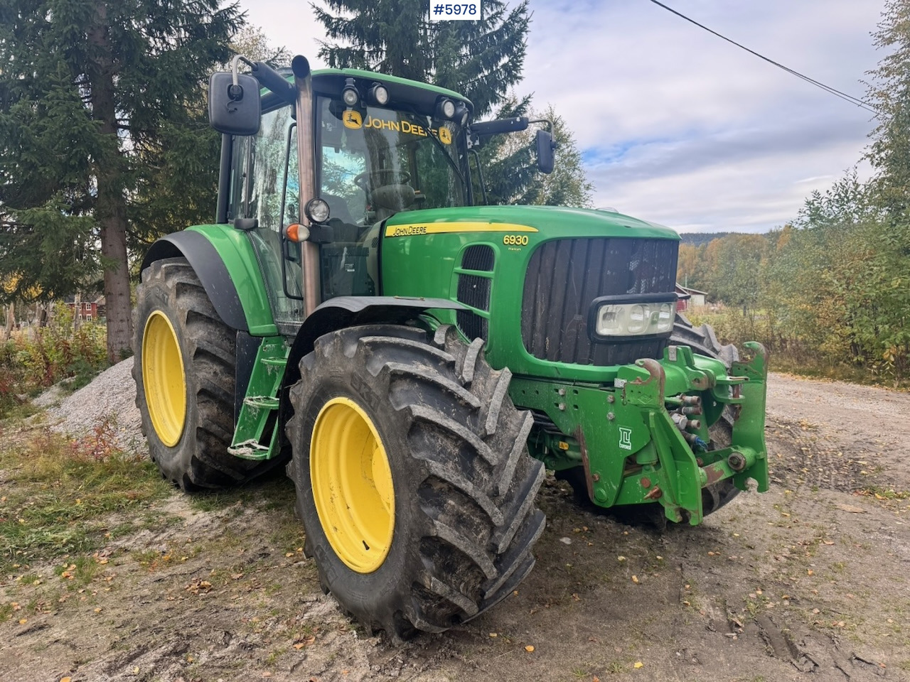 2010 John Deere 6930 with Front Hydraulic - Traktor: billede 2 2010 John Deere 6930 with Front Hydraulic - Traktor: billede 2
