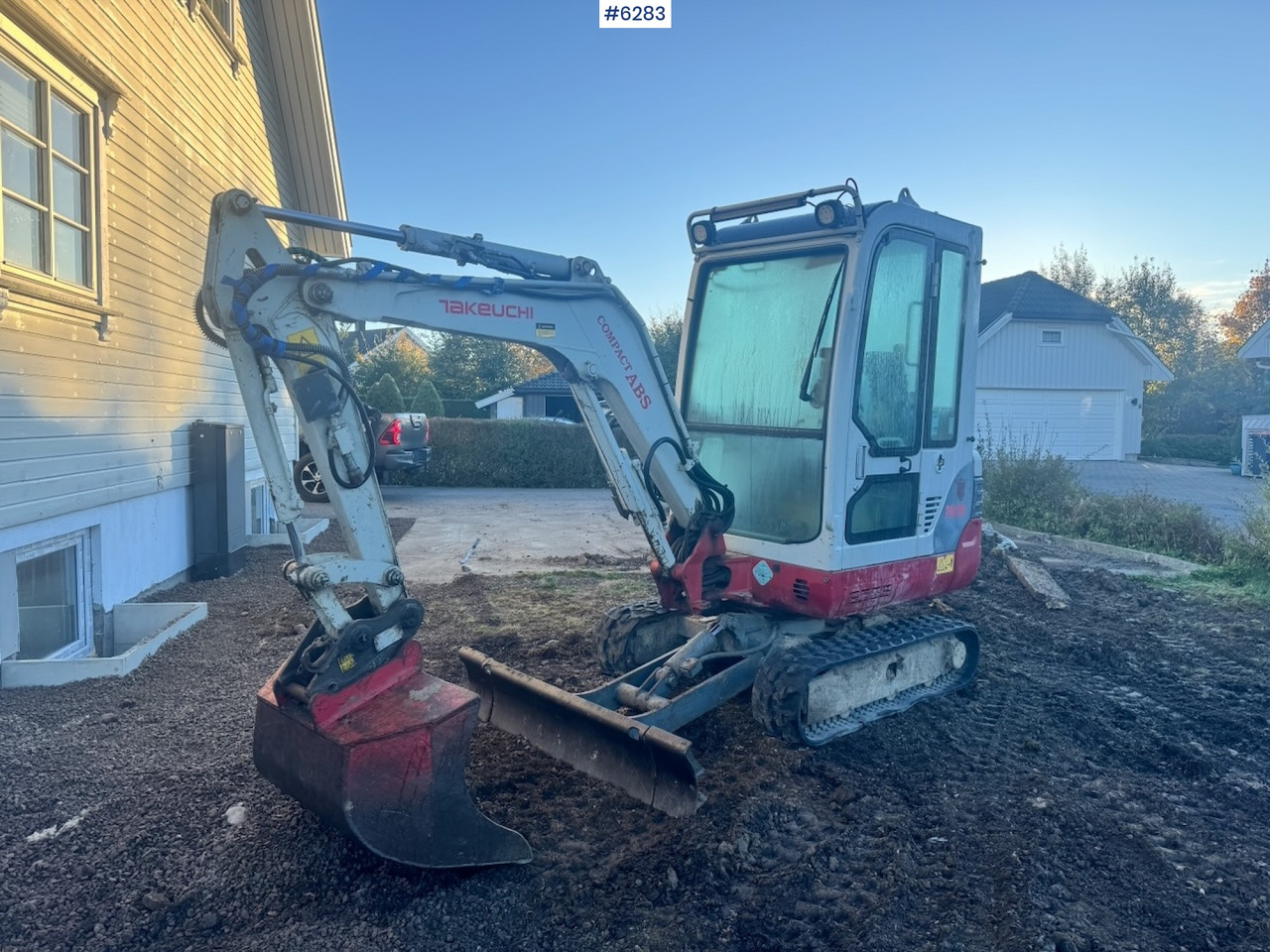 2010 Takeuchi TB219 Mini Excavator with Rototilt and 2 buckets. - Minigravemaskine: billede 1 2010 Takeuchi TB219 Mini Excavator with Rototilt and 2 buckets. - Minigravemaskine: billede 1