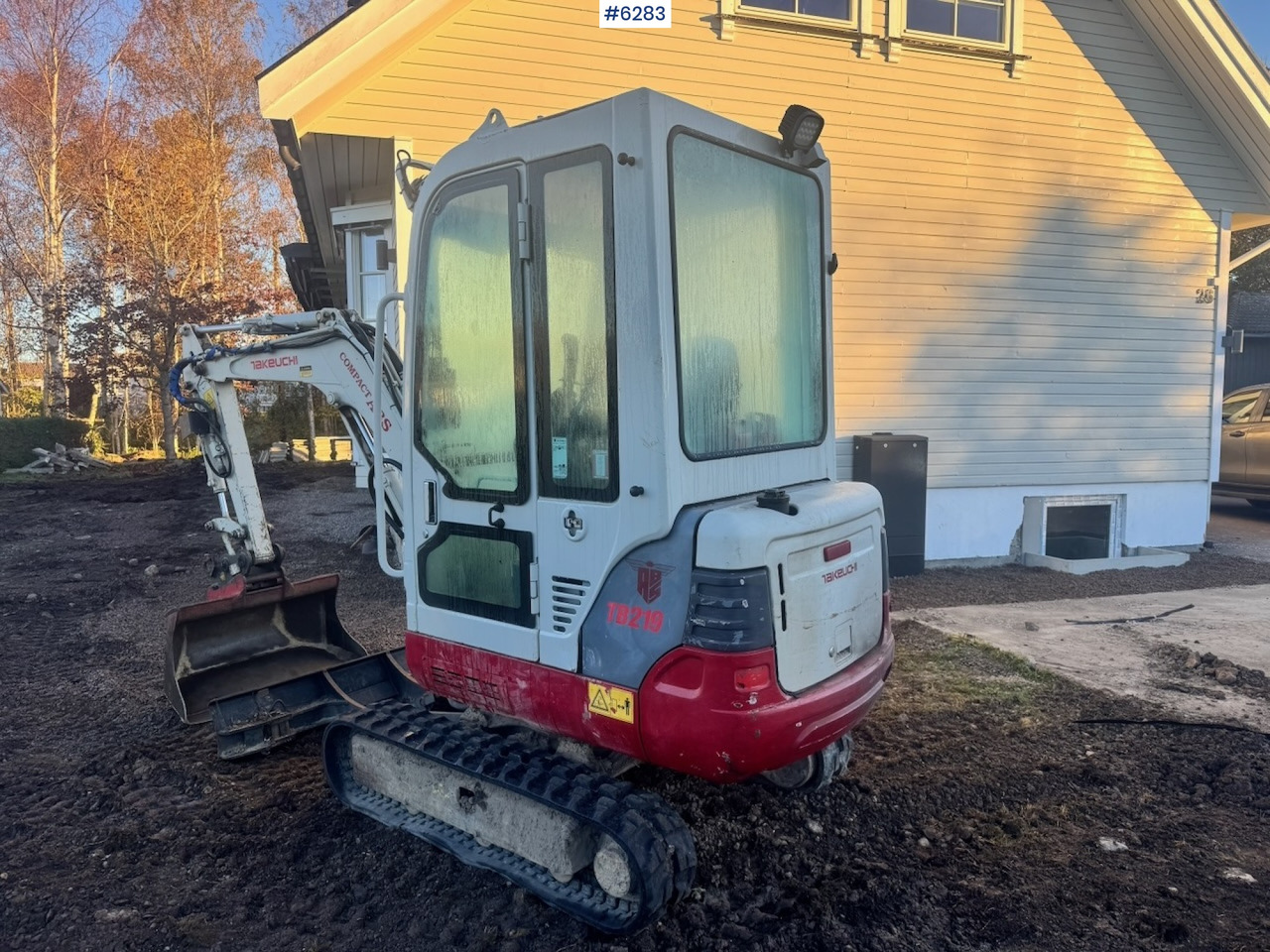 2010 Takeuchi TB219 Mini Excavator with Rototilt and 2 buckets. - Minigravemaskine: billede 4 2010 Takeuchi TB219 Mini Excavator with Rototilt and 2 buckets. - Minigravemaskine: billede 4