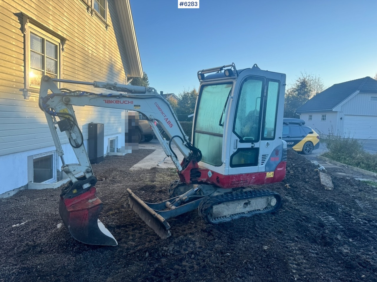 2010 Takeuchi TB219 Mini Excavator with Rototilt and 2 buckets. - Minigravemaskine: billede 2 2010 Takeuchi TB219 Mini Excavator with Rototilt and 2 buckets. - Minigravemaskine: billede 2