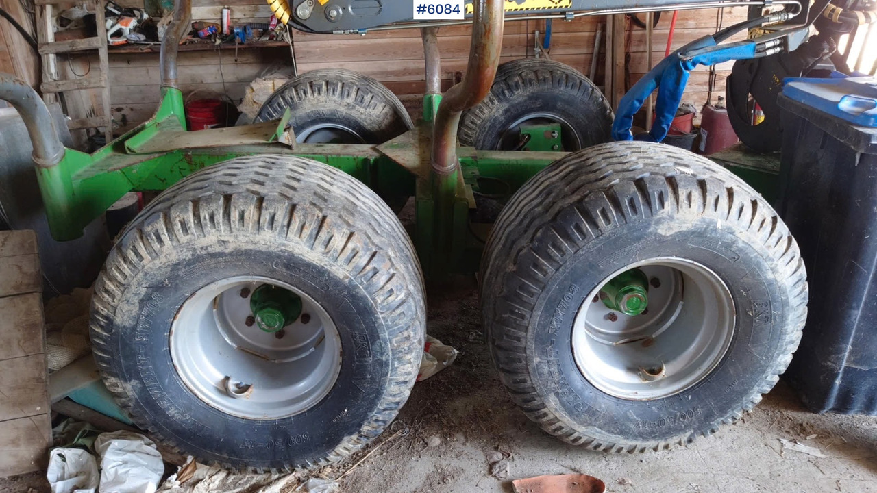 2012 Farma T10 Timber trailer w/ Farma C 6.3 G2 Crane. - Anhænger til tømmer: billede 4 2012 Farma T10 Timber trailer w/ Farma C 6.3 G2 Crane. - Anhænger til tømmer: billede 4