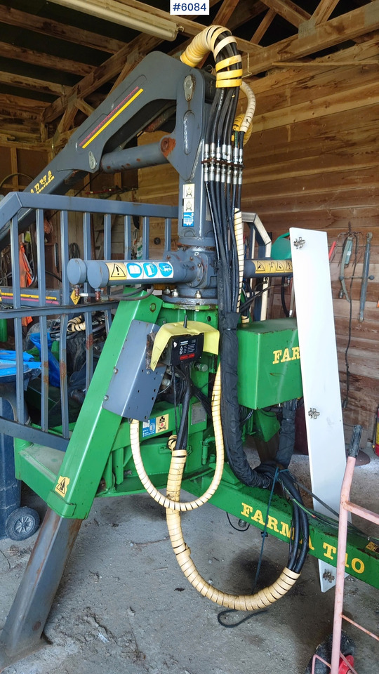 2012 Farma T10 Timber trailer w/ Farma C 6.3 G2 Crane. - Anhænger til tømmer: billede 2 2012 Farma T10 Timber trailer w/ Farma C 6.3 G2 Crane. - Anhænger til tømmer: billede 2