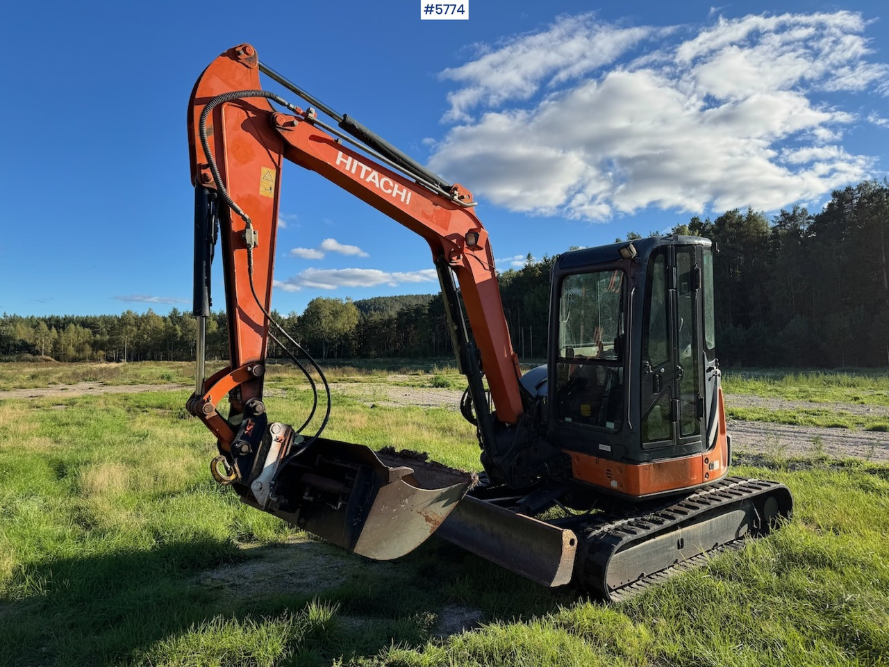 2012 Hitachi ZX 52 U-3 CLR - Gravemaskine: billede 2 2012 Hitachi ZX 52 U-3 CLR - Gravemaskine: billede 2