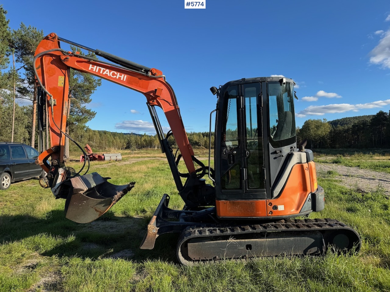 2012 Hitachi ZX 52 U-3 CLR - Gravemaskine: billede 1 2012 Hitachi ZX 52 U-3 CLR - Gravemaskine: billede 1