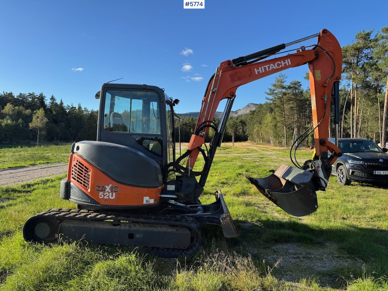 2012 Hitachi ZX 52 U-3 CLR - Gravemaskine: billede 5 2012 Hitachi ZX 52 U-3 CLR - Gravemaskine: billede 5