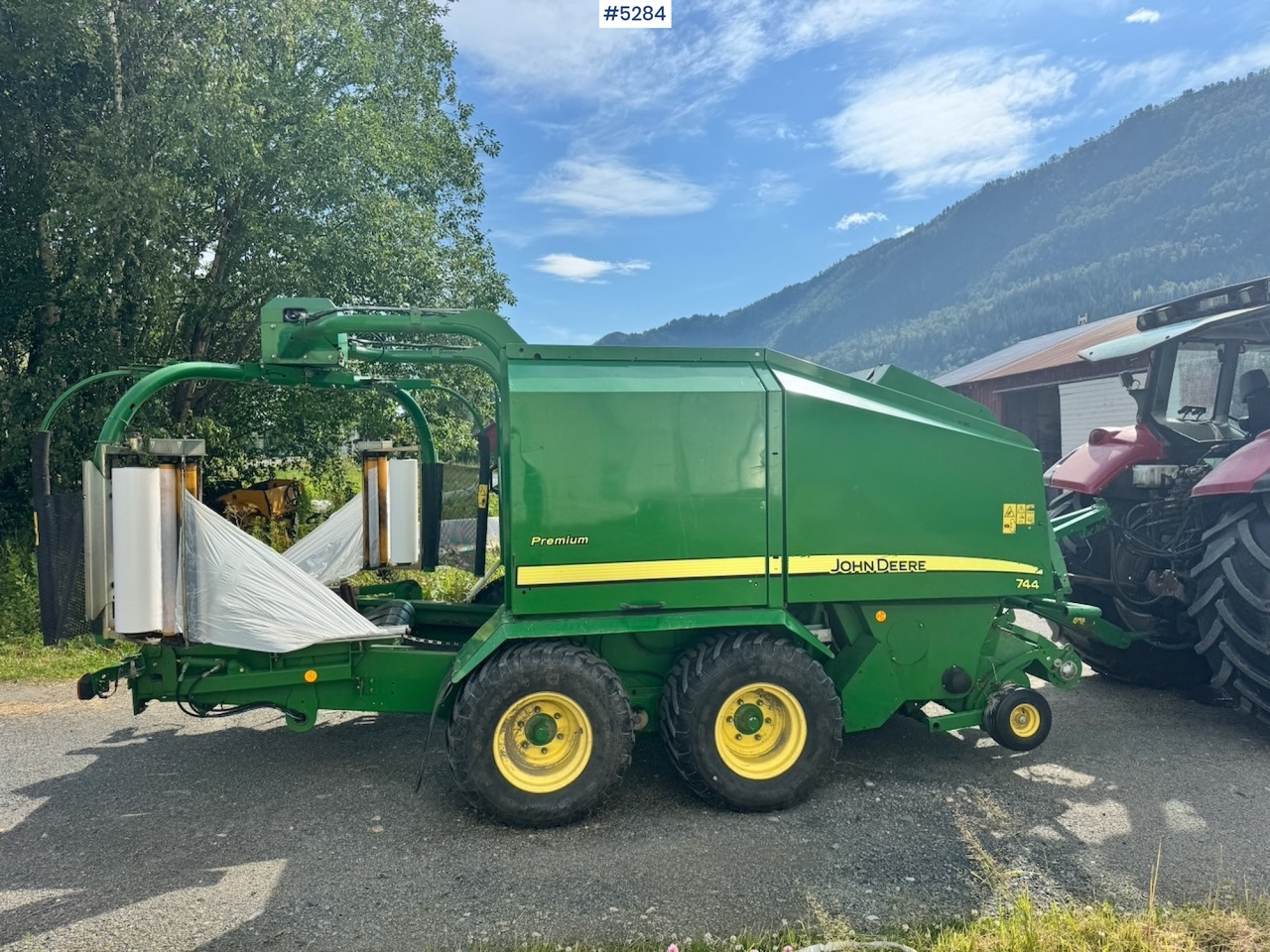 2012 John Deere 744 Combi baler. - Udstyr til hø: billede 4 2012 John Deere 744 Combi baler. - Udstyr til hø: billede 4
