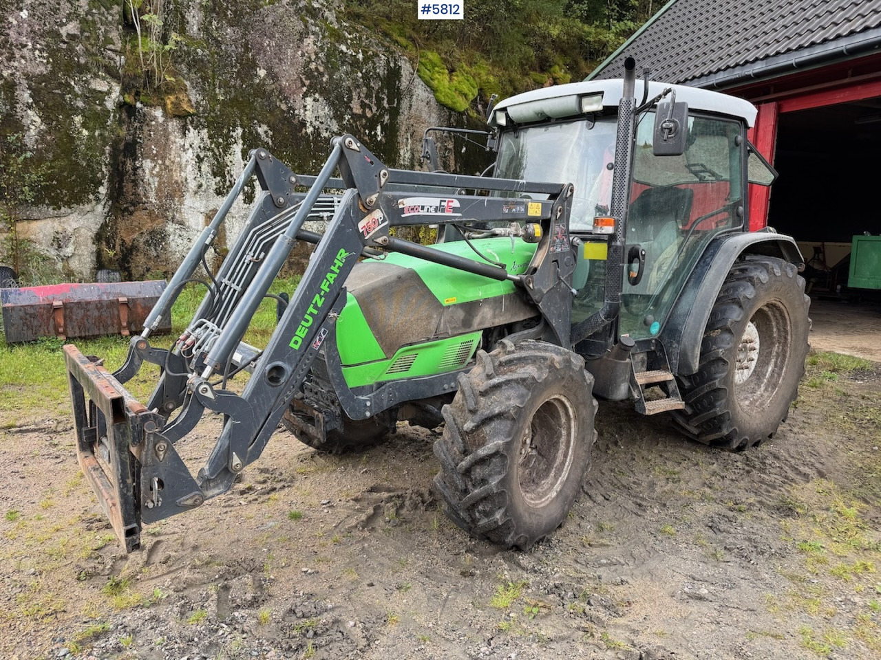 2013 Deutz Fahr Agroplus 410 DT w/ front loader. - Traktor: billede 2 2013 Deutz Fahr Agroplus 410 DT w/ front loader. - Traktor: billede 2