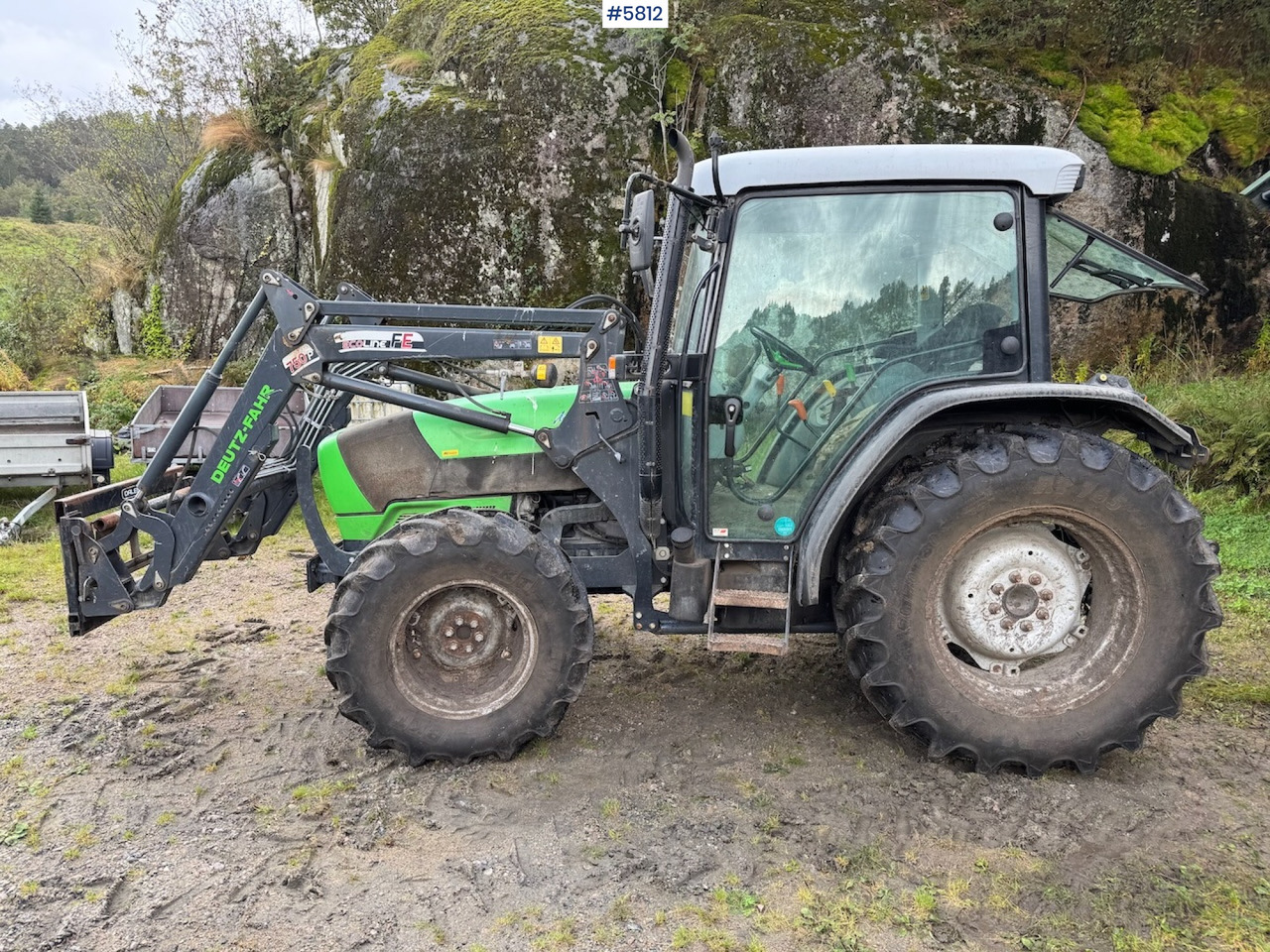 2013 Deutz Fahr Agroplus 410 DT w/ front loader. - Traktor: billede 1 2013 Deutz Fahr Agroplus 410 DT w/ front loader. - Traktor: billede 1