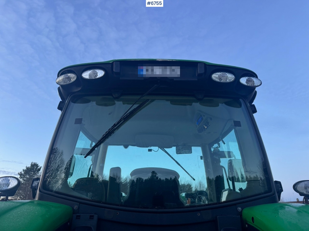 Traktor 2013 John Deere 6125R w/ Front Hydraulics and Front Loader.: billede 12