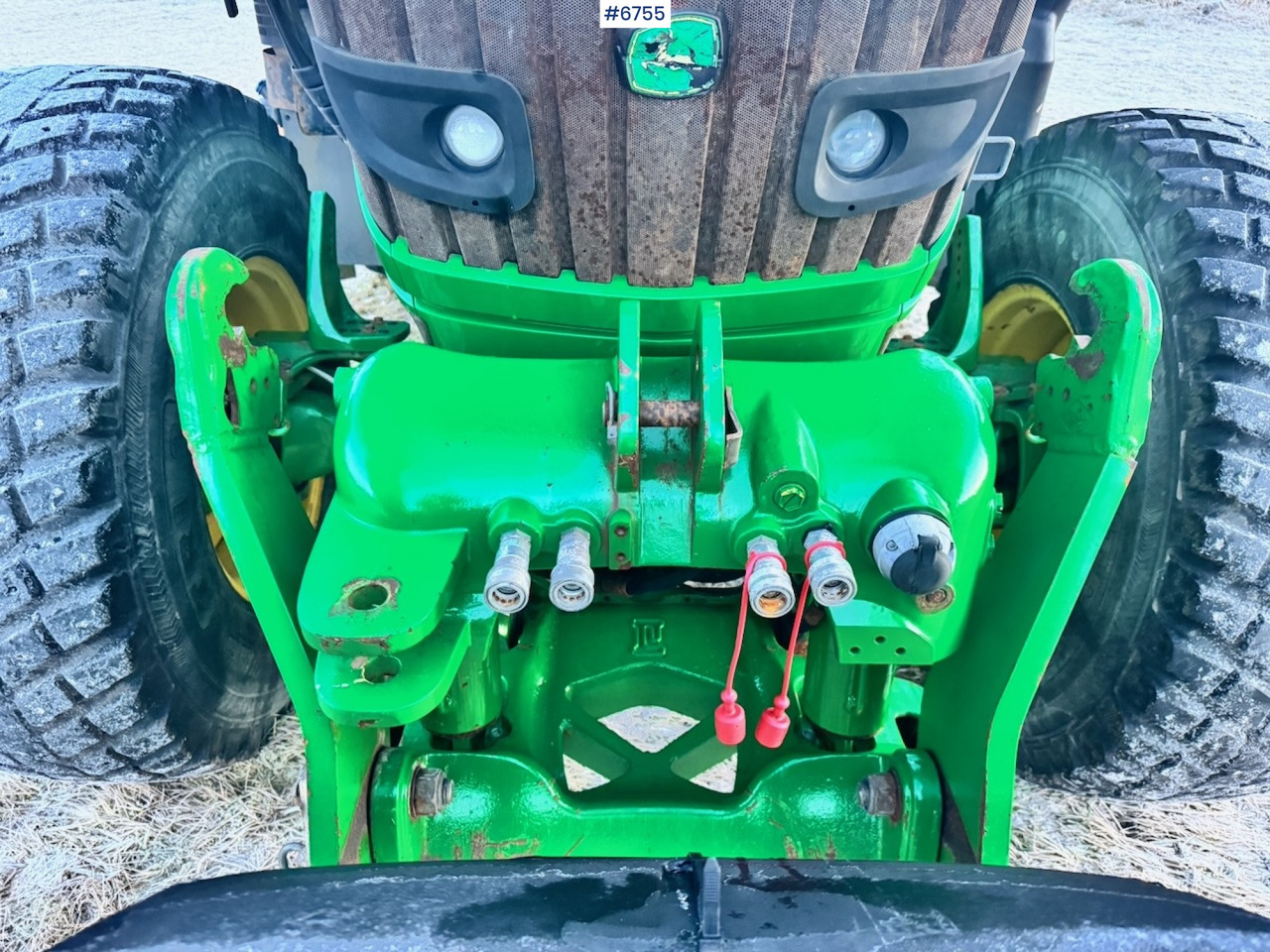 Traktor 2013 John Deere 6125R w/ Front Hydraulics and Front Loader.: billede 24