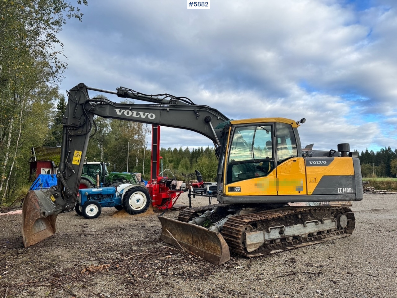 2013 Volvo EC140DL Crawler Excavator w/ Cleaning Bucket. - Gravemaskine: billede 1 2013 Volvo EC140DL Crawler Excavator w/ Cleaning Bucket. - Gravemaskine: billede 1