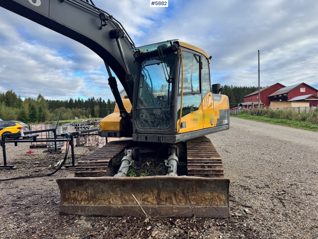 2013 Volvo EC140DL Crawler Excavator w/ Cleaning Bucket. - Gravemaskine: billede 3 2013 Volvo EC140DL Crawler Excavator w/ Cleaning Bucket. - Gravemaskine: billede 3