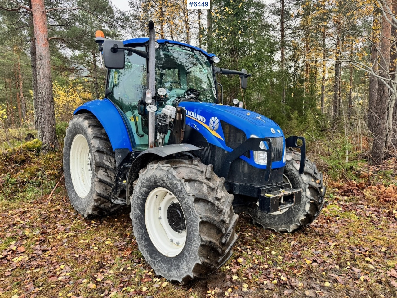 2014 New Holland T5.115 w/ Brackets and Central. 2400 hours! - Traktor: billede 1 2014 New Holland T5.115 w/ Brackets and Central. 2400 hours! - Traktor: billede 1