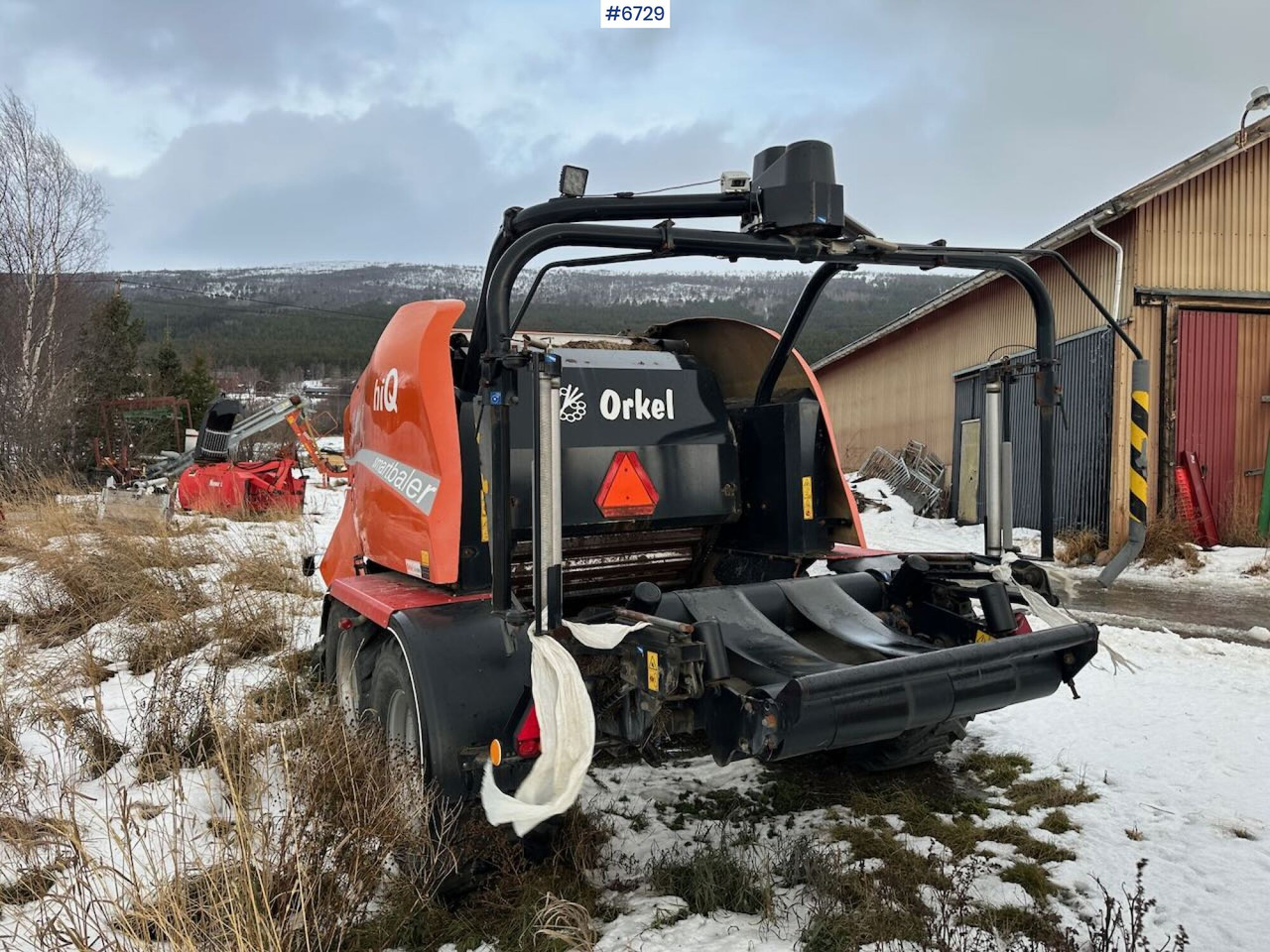 2014 Orkel HiQ Round baler. Small repair project. - Udstyr til hø: billede 4 2014 Orkel HiQ Round baler. Small repair project. - Udstyr til hø: billede 4