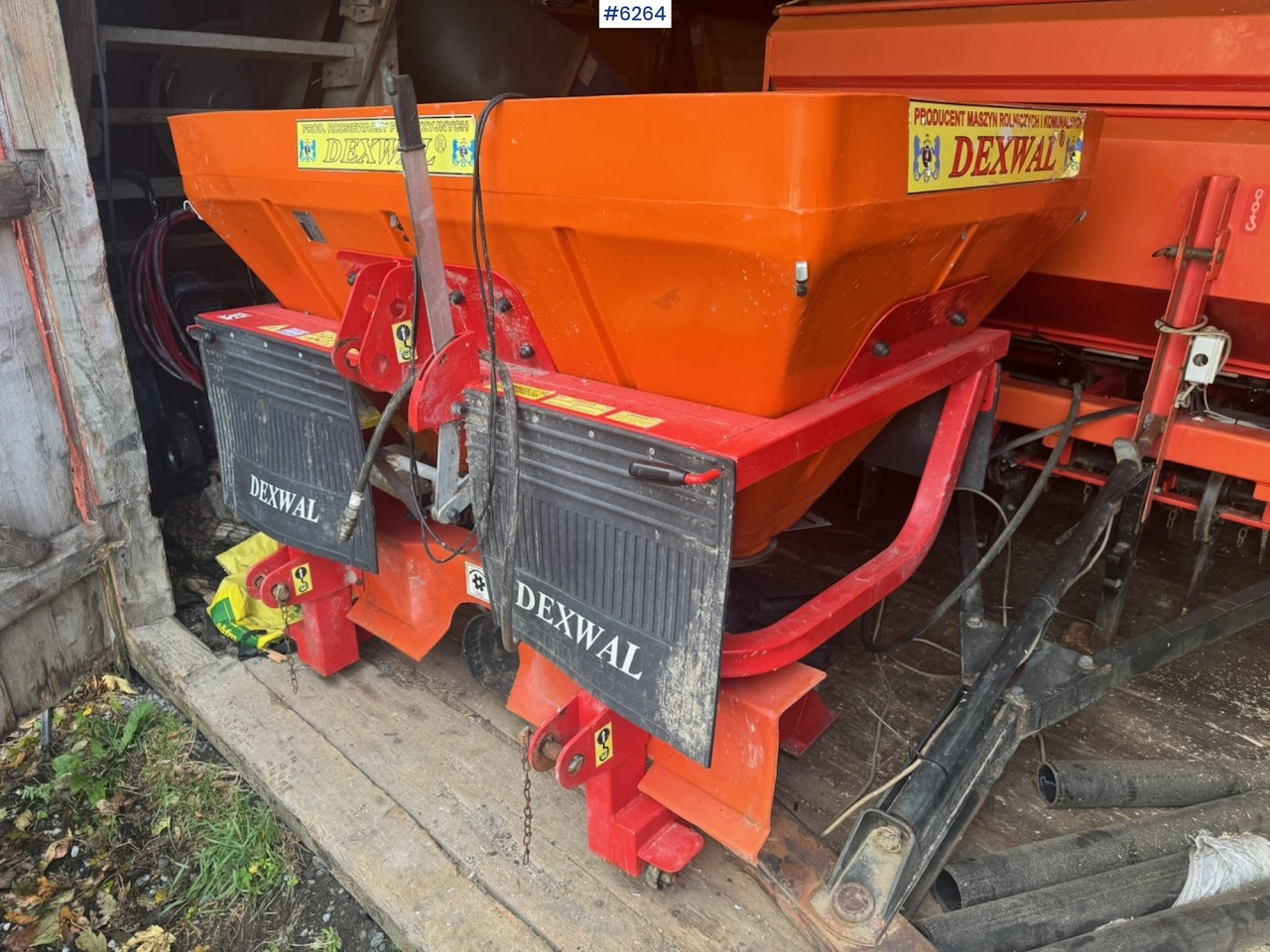 2015 Dexwal Tornado fertilizer spreader - Gødningsspreder: billede 1 2015 Dexwal Tornado fertilizer spreader - Gødningsspreder: billede 1