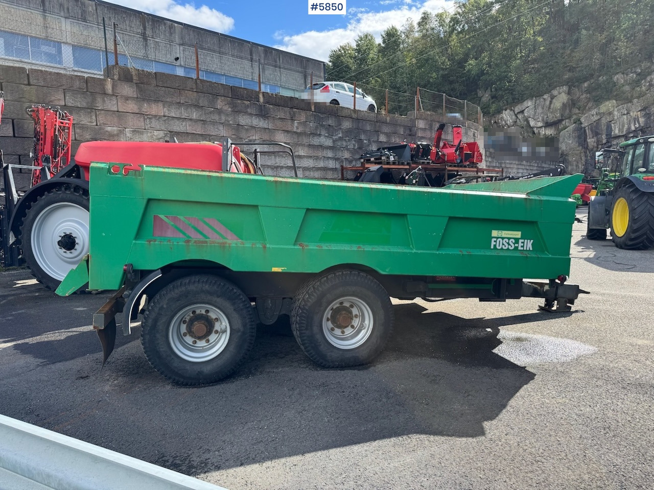 2015 Foss EIK 5.150 Dumper with 50 km/h. - Landbrugs tipvogn: billede 4 2015 Foss EIK 5.150 Dumper with 50 km/h. - Landbrugs tipvogn: billede 4