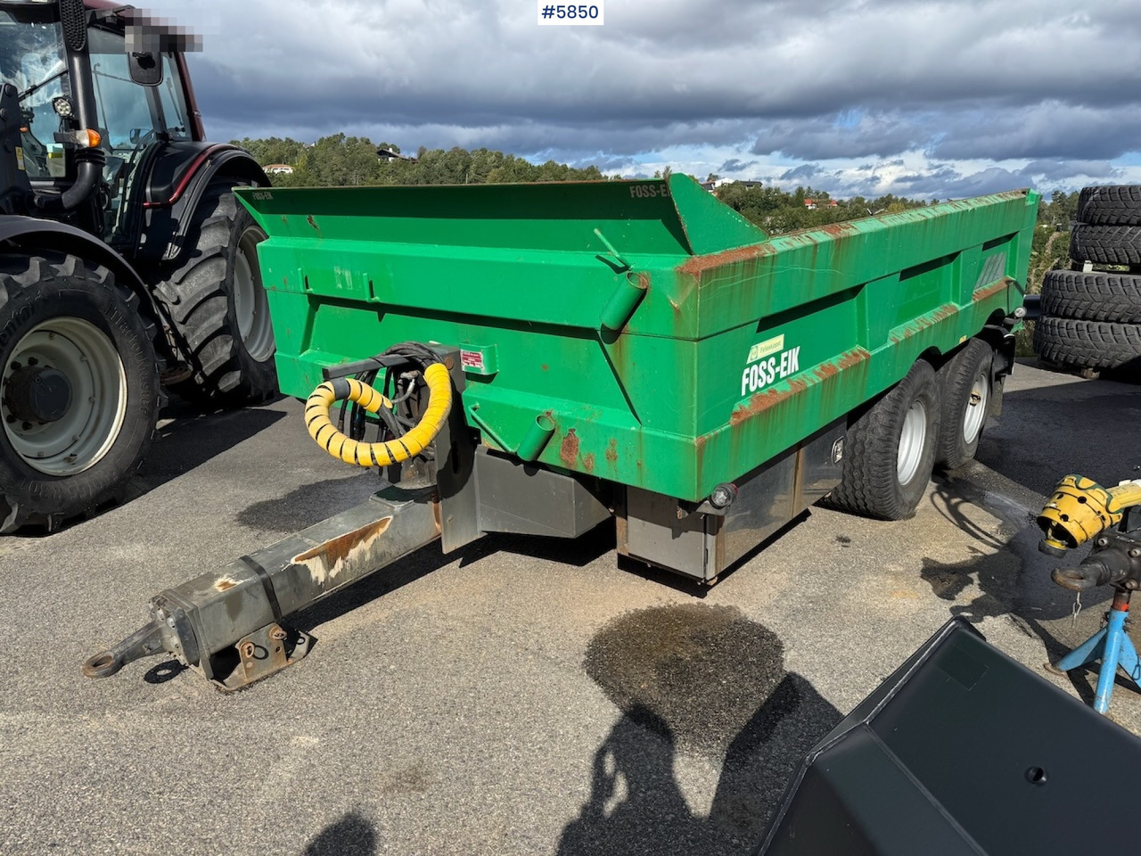2015 Foss EIK 5.150 Dumper with 50 km/h. - Landbrugs tipvogn: billede 1 2015 Foss EIK 5.150 Dumper with 50 km/h. - Landbrugs tipvogn: billede 1